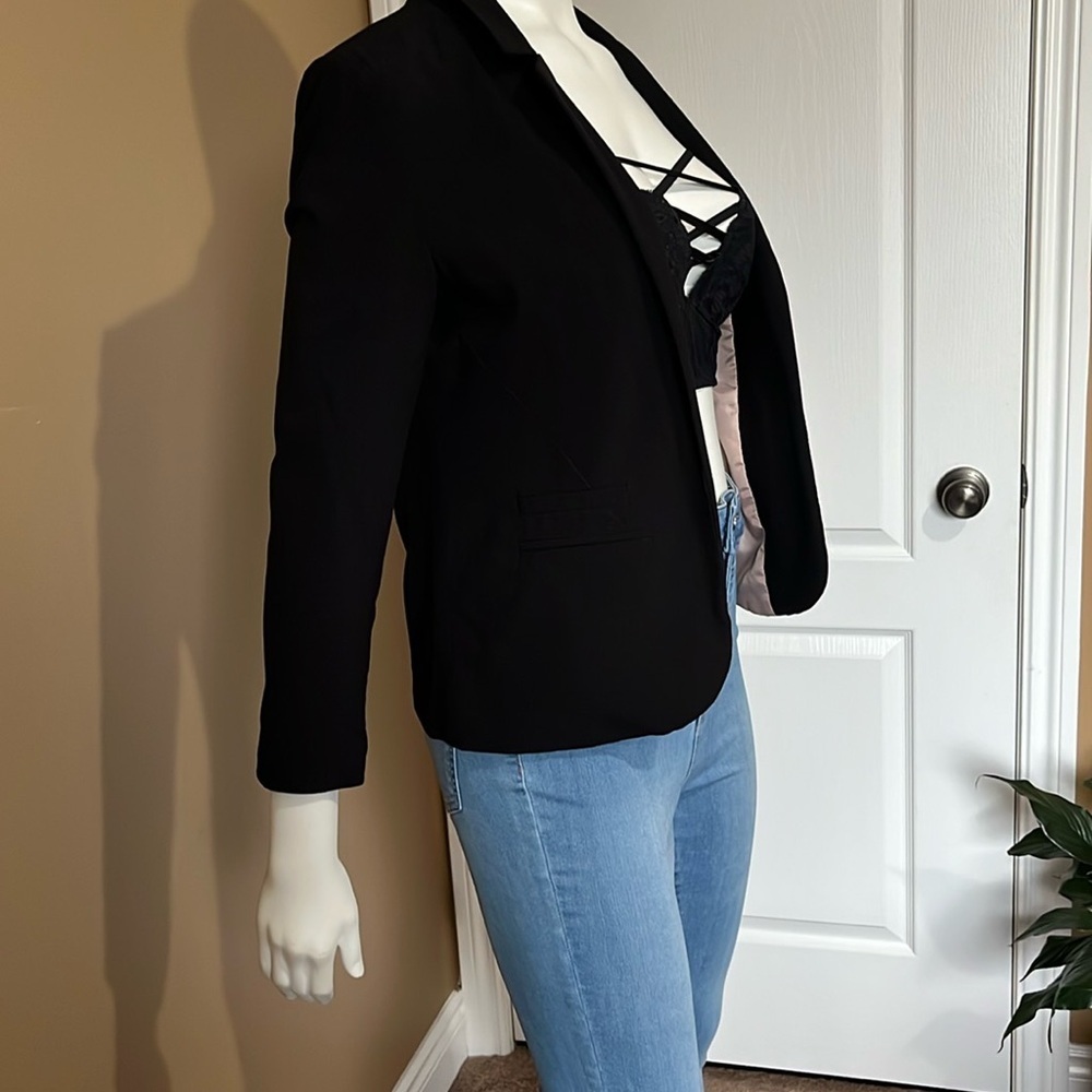 Streetwear Society Black Blazer Jacket